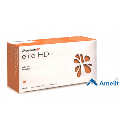 Відбиткова маса Elite HD+ Putty Soft Normal Set (Zhermack), набір: база 250 мл + каталізатор 250 мл 